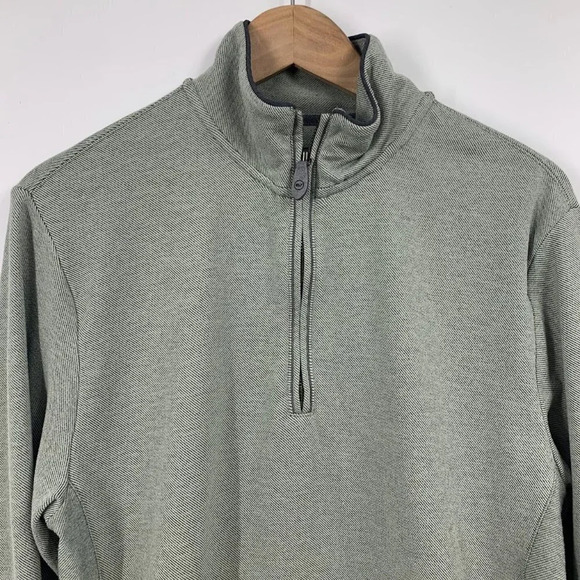 Vineyard Vines Men's Midtown Quarter-Zip Cotton Long Sleeve Pullover SZ S - Picture 4 of 12